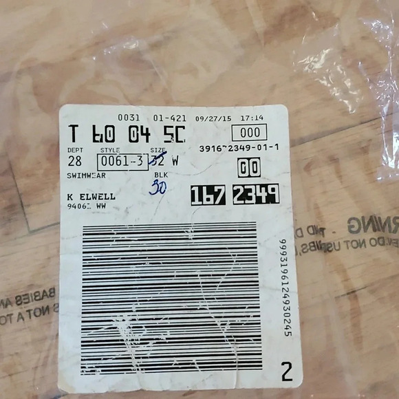 Swim 365 plus size swim suit box#4 - Picture 2 of 2